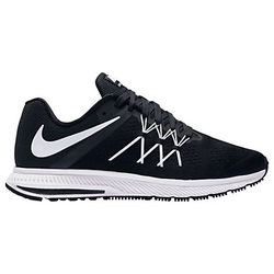Nike Air Zoom Winflo 3 Men's Running Shoes, Black/White